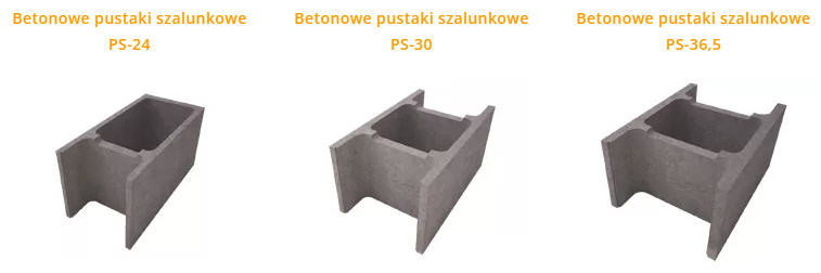Betonowe pustaki szalunkowe Termalica.