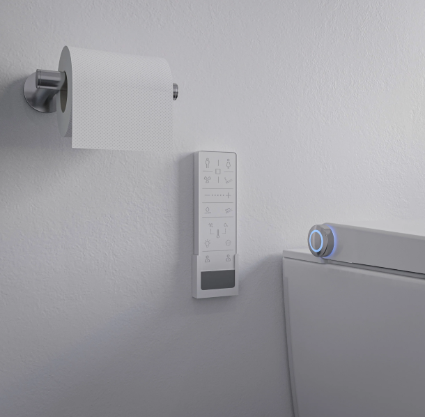 Toaleta myjąca PREMIUM 1102 biała - sterowanie pilotem lub pokrętłem