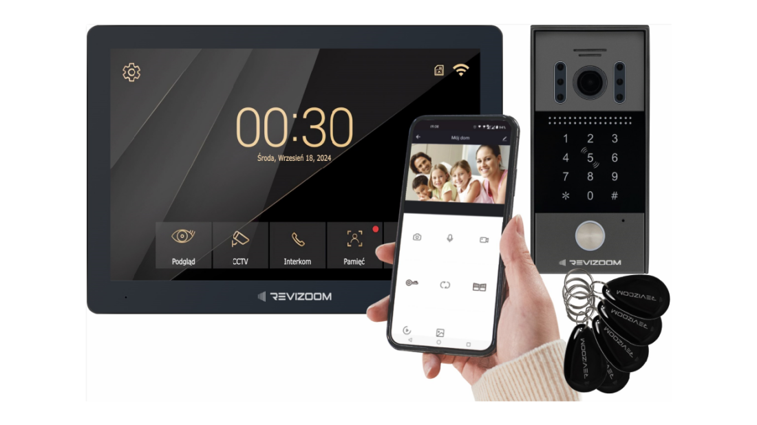 REVIZOOM - wideodomofony HD SMART