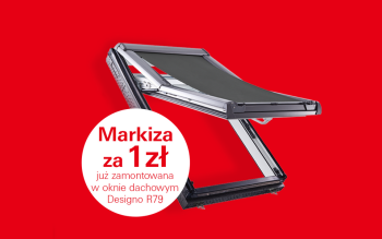 Markiza za 1 zł do okna dachowego? To nie żart - trwa jubileuszowa promocja!
