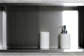 Półka wnękowa pod prysznicem - na jakiej wysokości i której ścianie?