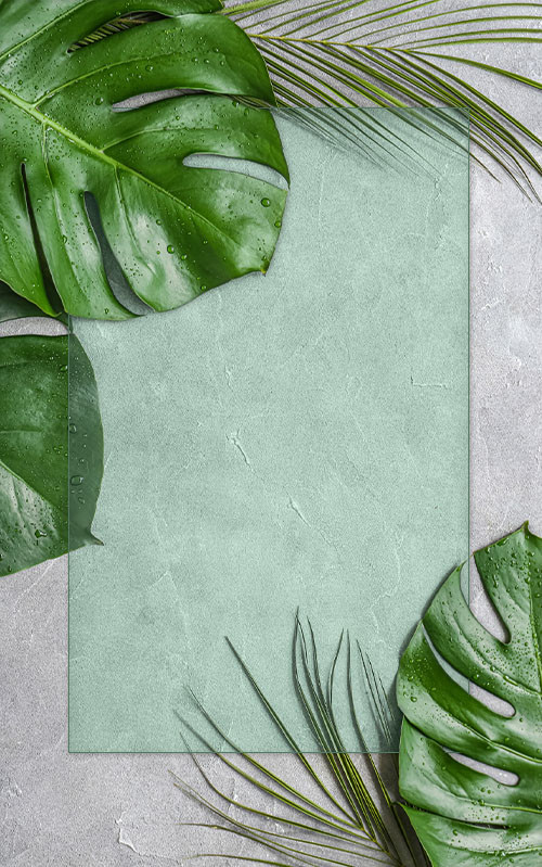 szkło barwione w masie o nazwie Tropikalny Deszcz - dostępne w ofercie marki Pilkington jako wariant szkła przeciwsłonecznego Pilkington Optifloat™ Green