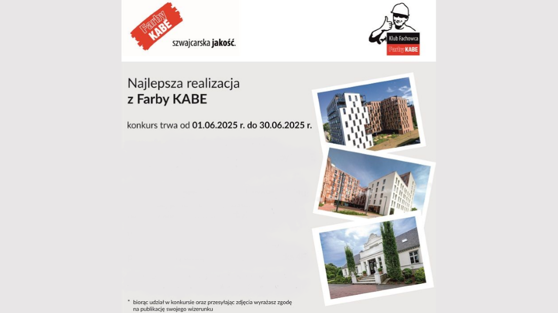 Pochwal się swoją realizacją z Farby KABE i wygraj nagrody!