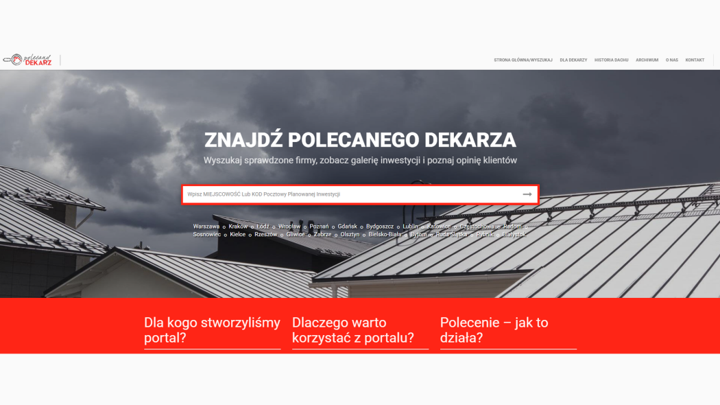 Jak znaleźć rekomendowanego dekarza?