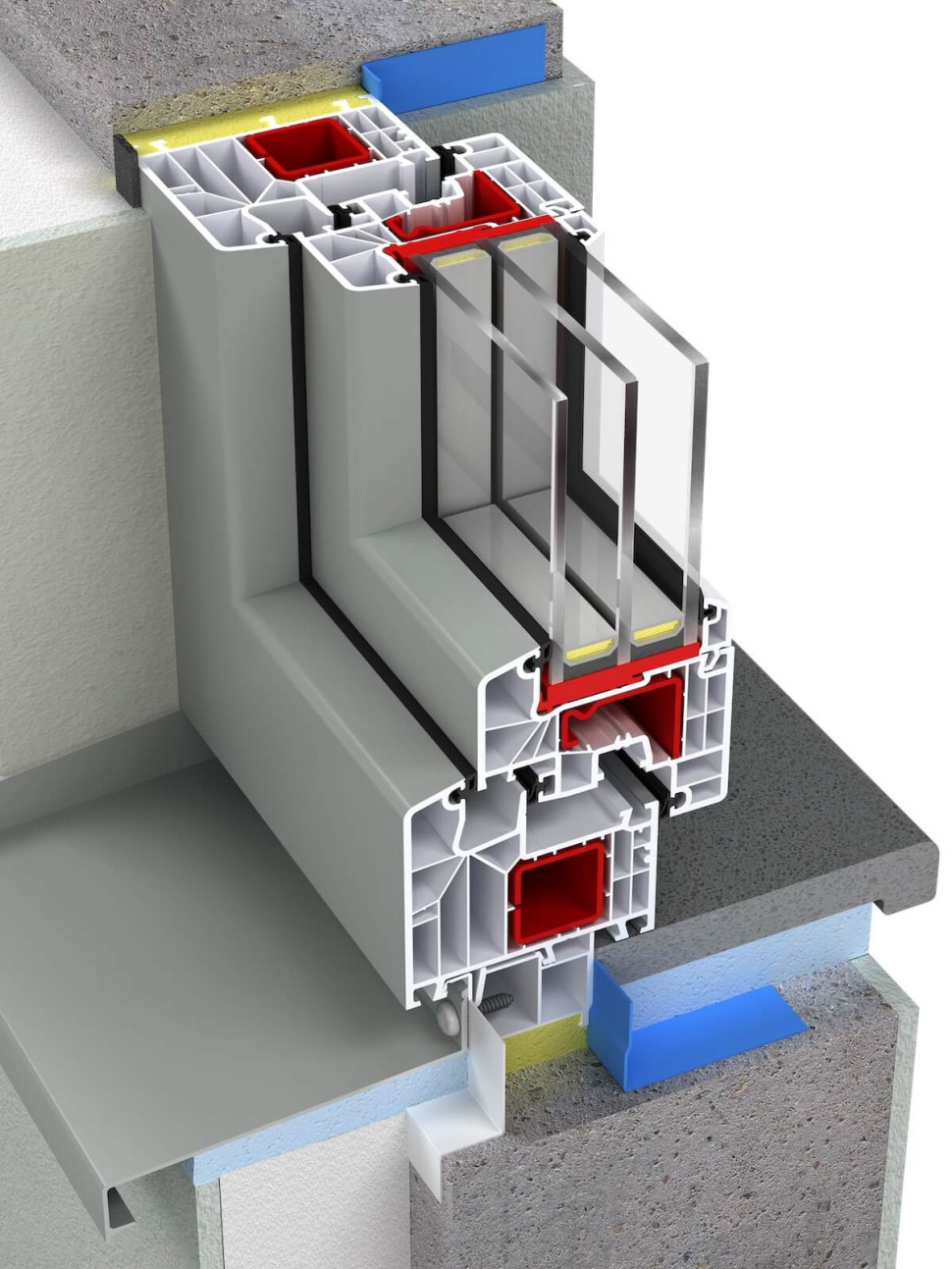 schemat ciepły montaż okien 