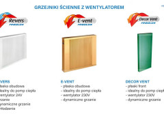 Grzejniki REGULUS - do grzania i chłodzenia