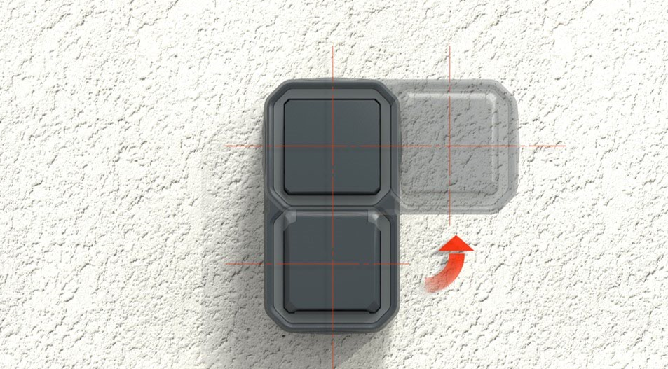 Plexo IP55  Seria Plexo o wysokim stopniu ochrony IP55