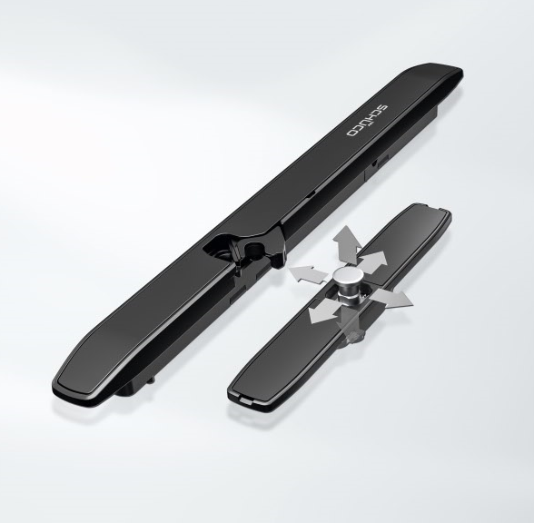 Odporny na wszelkie próby manipulacji, ukryty mechanizm Schüco SafeGuard