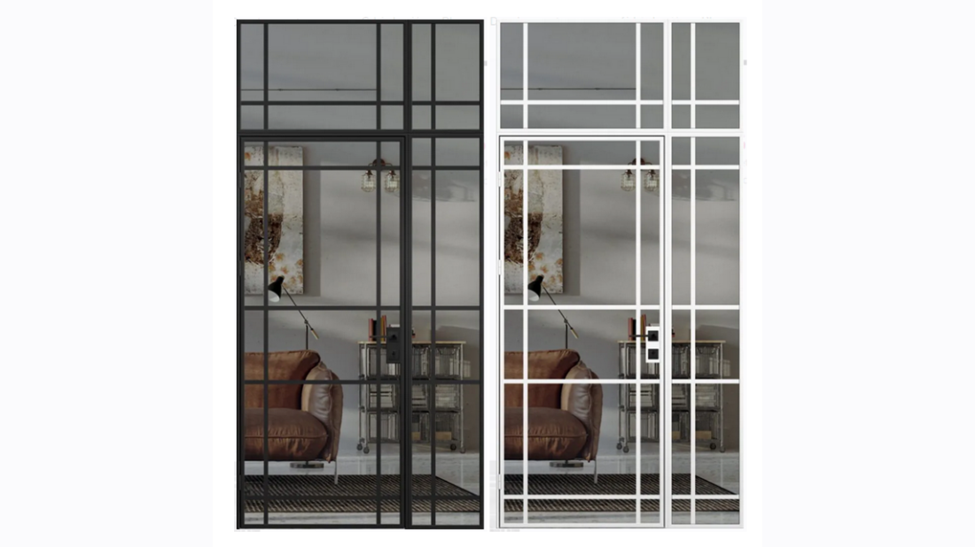 Drzwi loftowe LOFT ART 2 - stalowa elegancja w industrialnym stylu