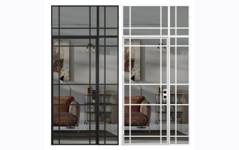 Drzwi loftowe LOFT ART 2 - stalowa elegancja w industrialnym stylu