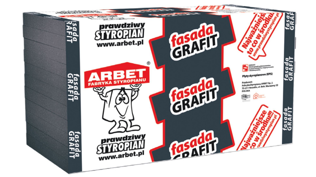 Nowoczesne płyty styropianowe Fasada GRAFIT