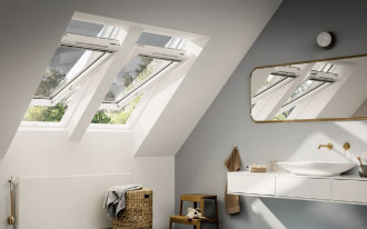 Okno dachowe VELUX GLU do kuchni i łazienki