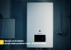 Pompa ciepła Alezio M R290 od De Dietrich - wysoka temperatura medium, R290, A+++ | Idealna do modernizacji!