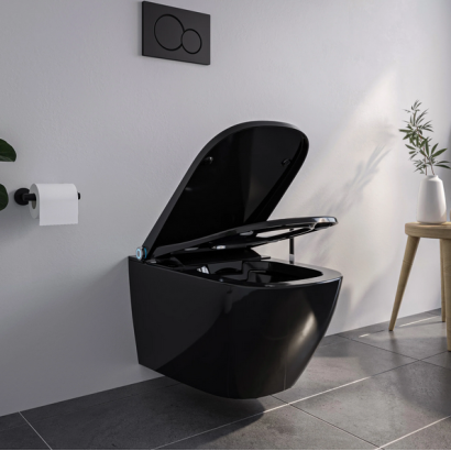 Toaleta myjąca PRO+ 1104 czarny połysk