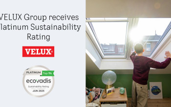 Grupa VELUX otrzymała platynowy medal EcoVadis 2025