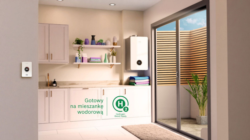 Kocioł kondensacyjny Bosch Condens 5700i W oraz Regulator EasyControl CT200