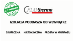 Aluthermo QUATTRO - ocieplenie poddasza od wewnątrz w nowym domu