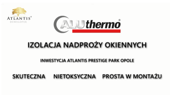 Aluthermo QUATTRO - ocieplenie nadproży okiennych