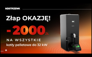 Złap okazję na pelletowy kocioł Kostrzewa! Promocja przedłużona do 6 sierpnia 2025