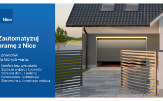 Zautomatyzuj bramę z Nice - komfort, bezpieczeństwo i oszczędność w nowoczesnym domu
