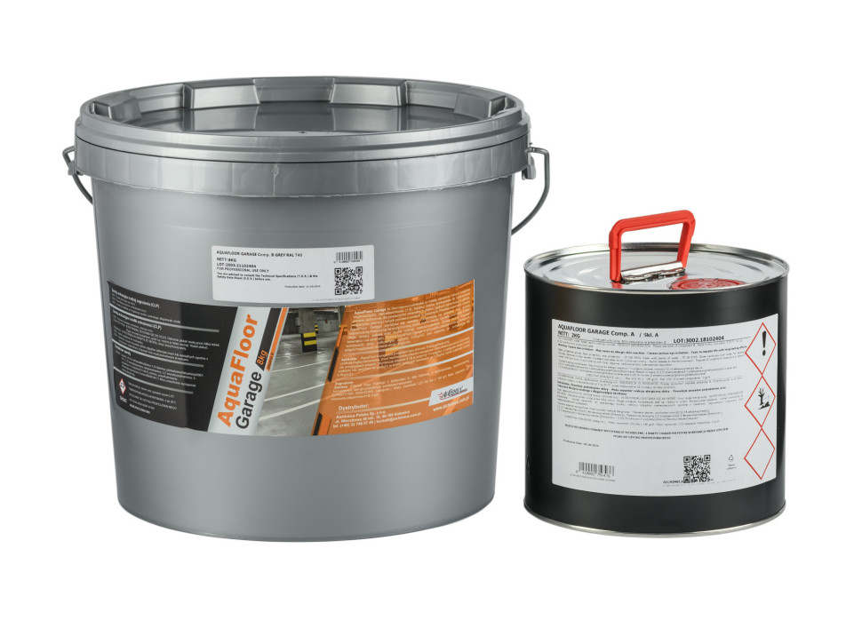 AquaFloor Garage - żywica epoksydowa marki Alchimica.