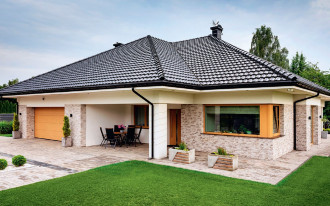 Ceramiczna dachówka TOPAS - półpłaska elegancja na dachu