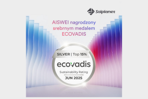 Odpowiedzialność się opłaca. Solplanet z prestiżowym wyróżnieniem EcoVadis za ESG