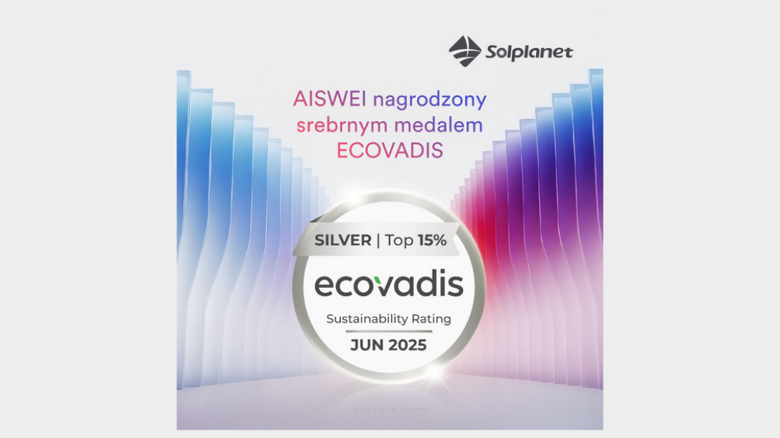 Odpowiedzialność się opłaca. Solplanet z prestiżowym wyróżnieniem EcoVadis za ESG