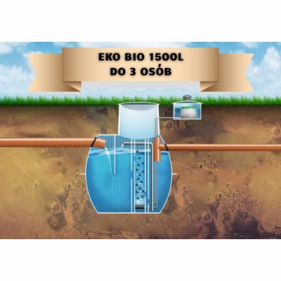 Oczyszczalnia biologiczna EKO-BIO 1500