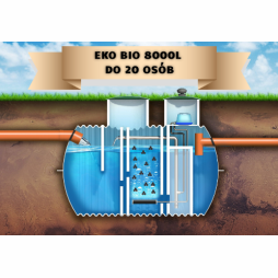 Oczyszczalnia ścieków Eko-Bio 8000
