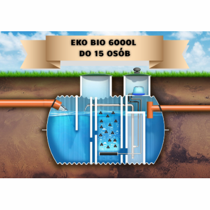 Oczyszczalnia ścieków Eko-Bio 4000