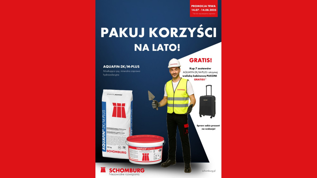 Letnia promocja SCHOMBURG. Nie zwlekaj, pakuj korzyści na lato!