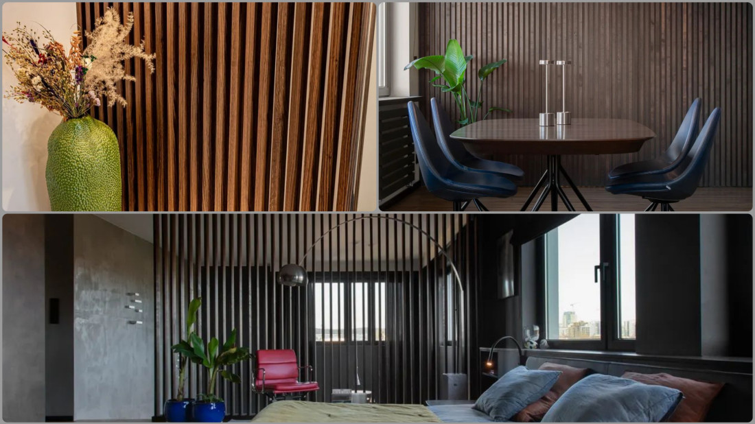 Lamele ścienne z drewna: design i trwałość