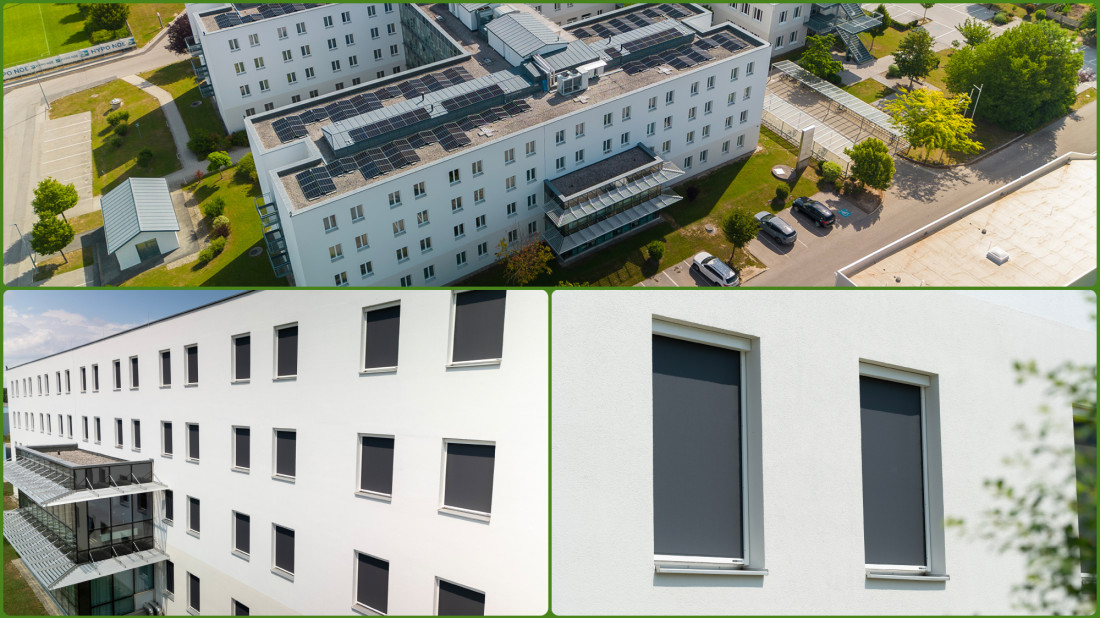 Markizy pionowe VMZ Electro 230 FAKRO w Sankt Pölten: komfortowy wypoczynek po treningu