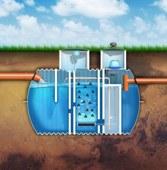 Reaktory biologiczno-chemiczne EKO-BIOCh 8000l do 20 osób