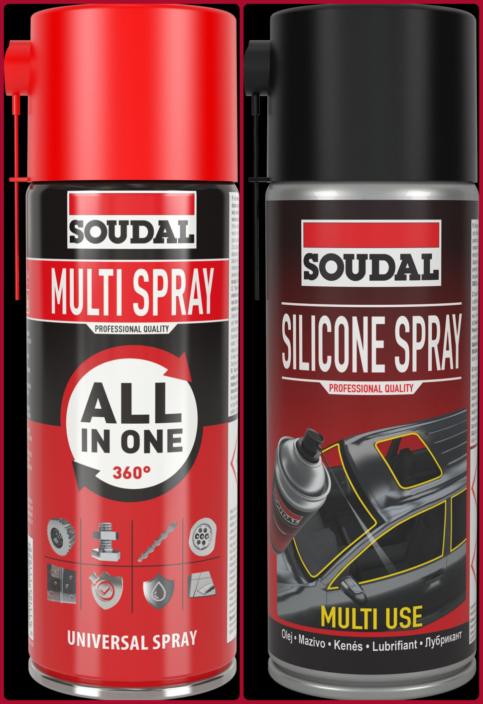Multi Spray i Silicone Spray Soudal