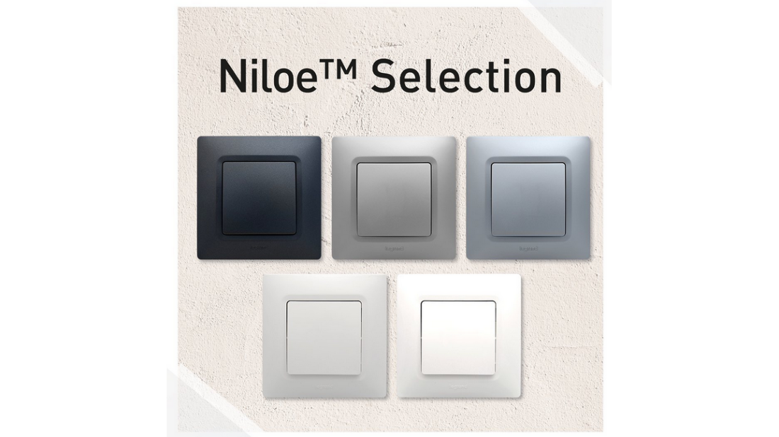 Niloe Selection - nowoczesna odsłona osprzętu elektroinstalacyjnego od Legrand