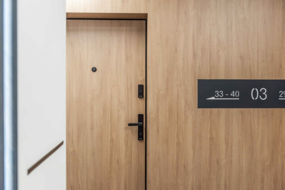 Drzwi wejściowe do mieszkania GRADARA U69, osiedle LINEA w Gdańsku – Allcon