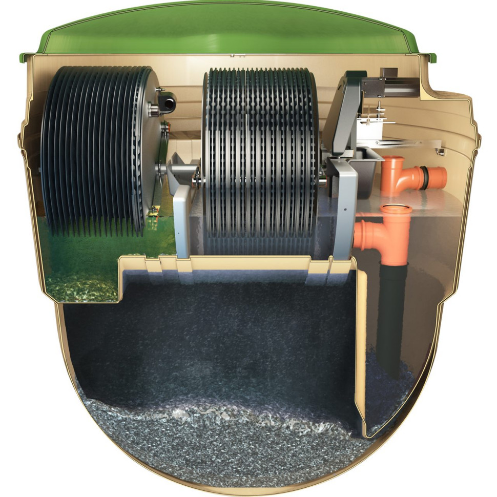 Oczyszczalnia ścieków BioDisc.