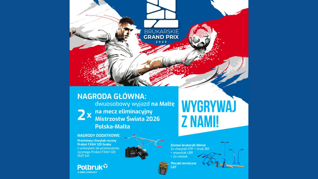 Konkurs Brukarskie Grand Prix 2025. Polbruk zaprasza brukarzy do kreatywnej rywalizacji!
