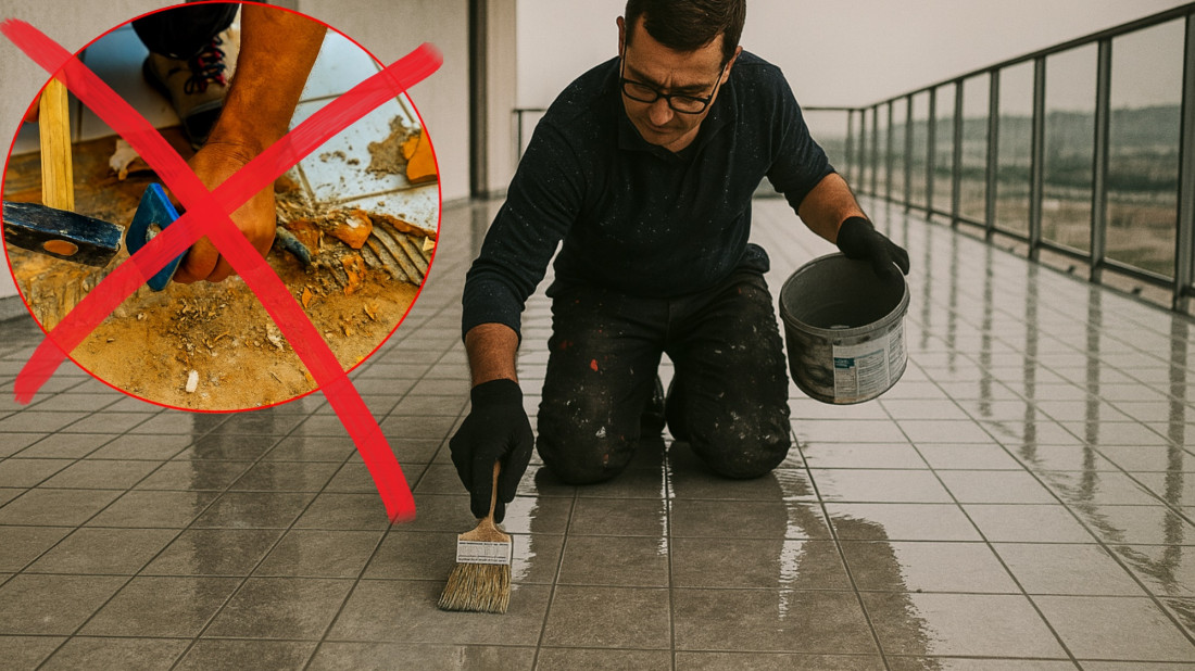 Hydroizolacja bez zrywania płytek? To działa i zyskuje na popularności