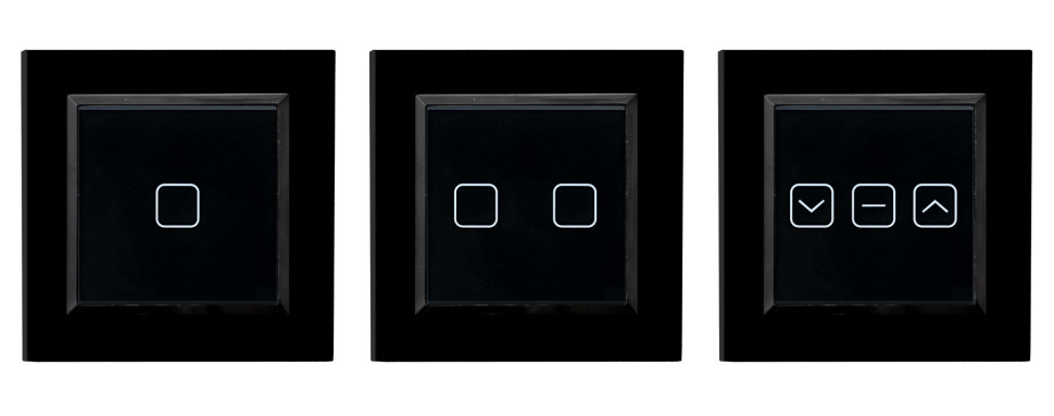 Seria Sonata Touch Wi‑Fi w trzech wariantach (kolor czarny)