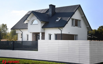 ROMA Lite - esencja minimalizmu i nowoczesnej formy w ogrodzeniach modułowych