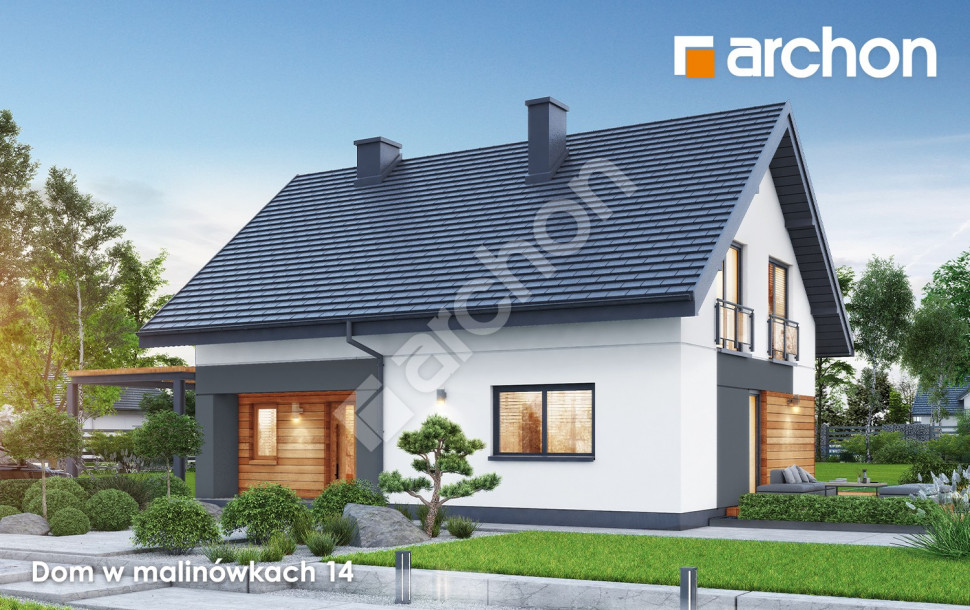 „Dom w malinówkach 14” – nowoczesna elegancja i komfort w ekonomicznej bryle
