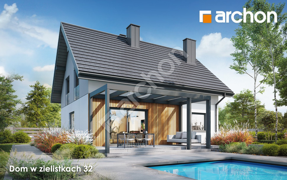 „Dom w zielistkach 32” – funkcjonalność i komfort ukryte w prostej formie