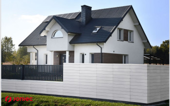 ROMA Lite – esencja minimalizmu i nowoczesności w ogrodzeniu modułowym