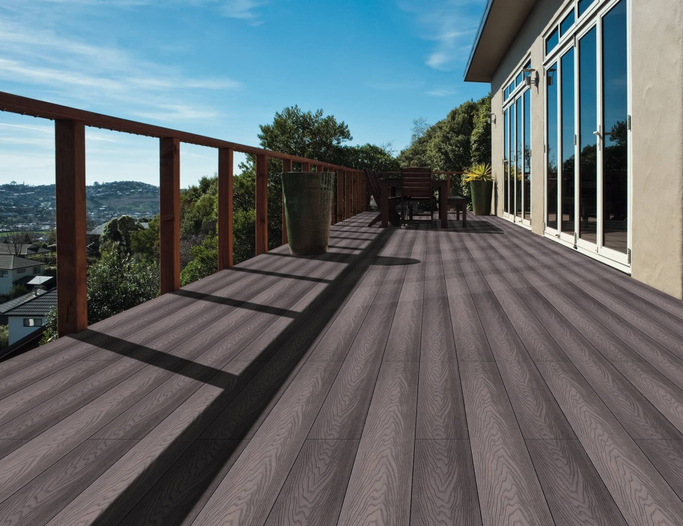 taras kompozytowy brązowy