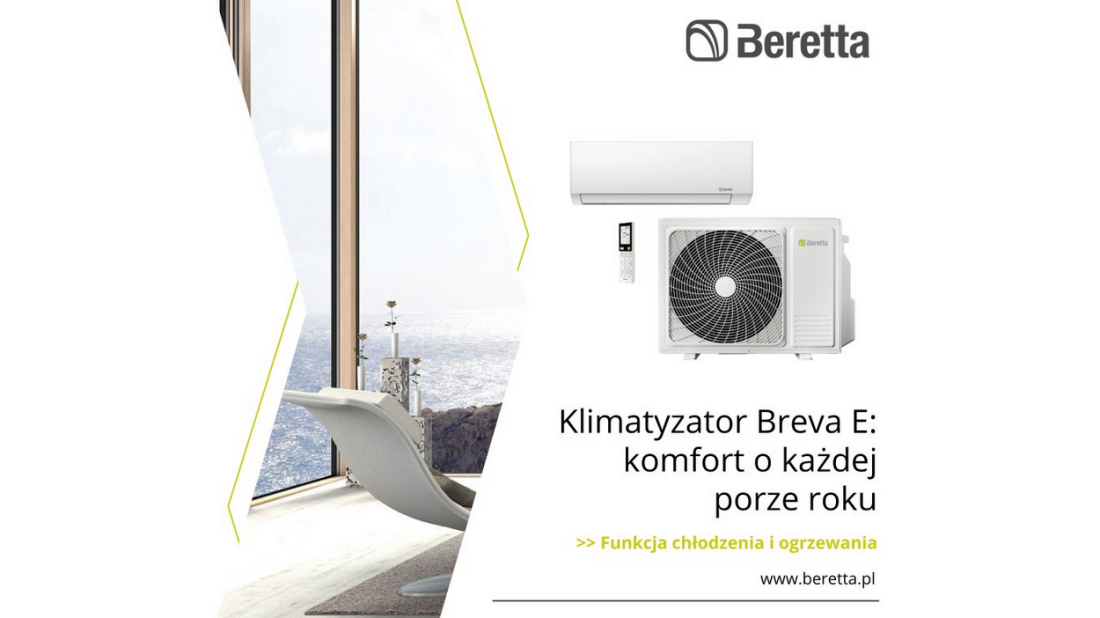 Klimatyzacja, która się opłaca: zyskaj dwa razy z programem Benefit Beretta