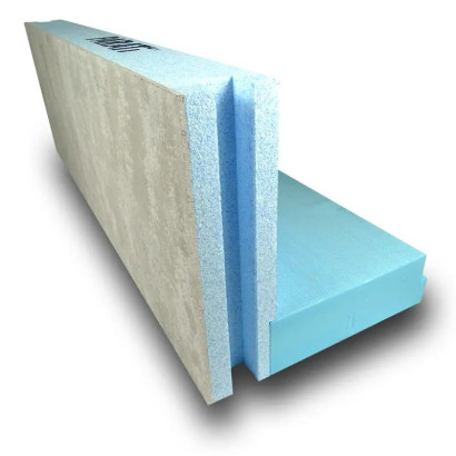 Szalunek styropianowy HYDRO / XPS z płytą cementowo-włóknową prosty