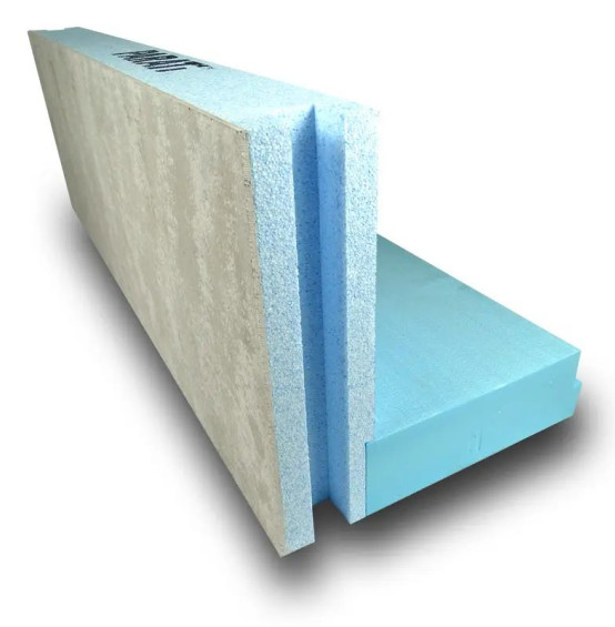 Szalunek styropianowy HYDRO / XPS z płytą cementowo-włóknową prosty